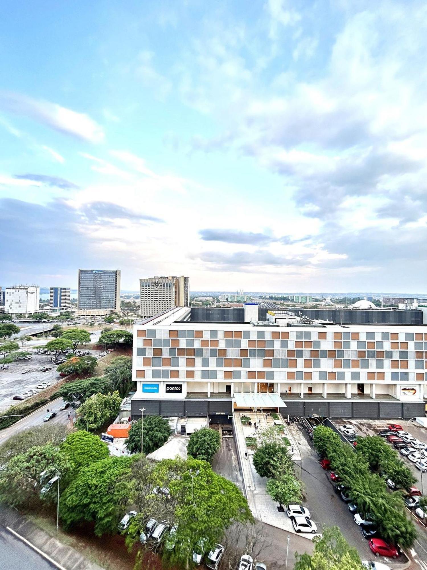 V1005 Flat 10º Andar Com Vista Para Esplanada Бразилиа Экстерьер фото